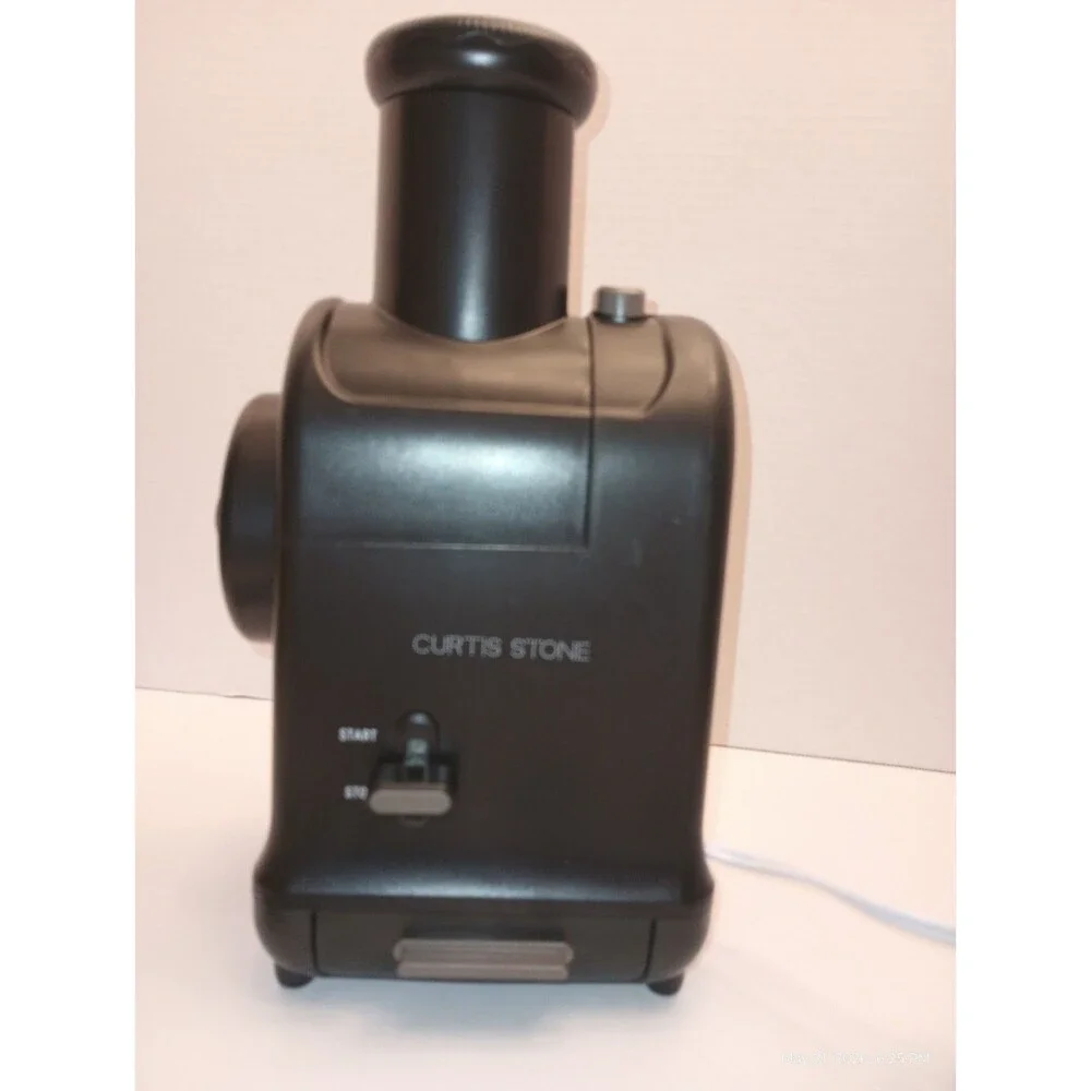 CURTIS STONE  Electric Grater - Black with 6 Interchangeable Blades